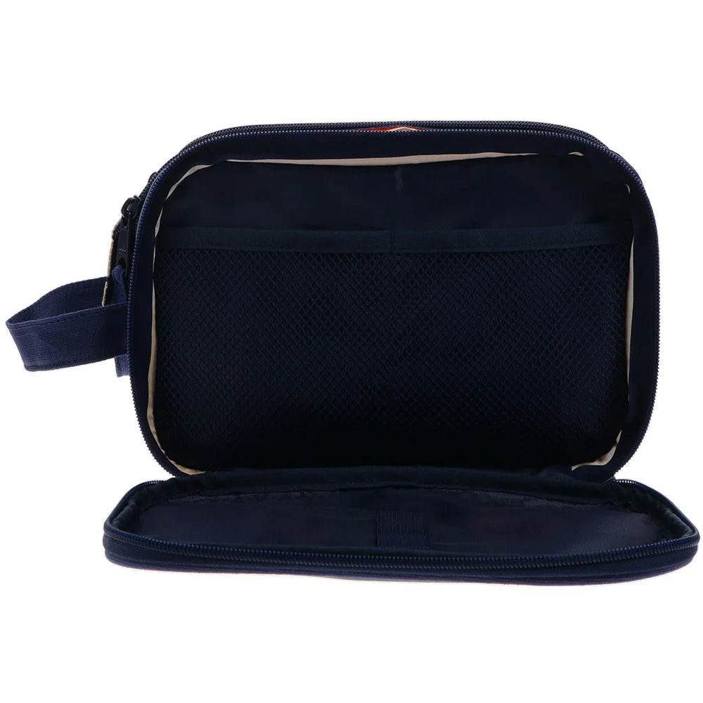 Hooey Serape & Navy Dopp Kit