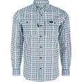 Drake Hunter Creek Window Pane Plaid Long Sleeve Shirt