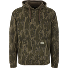 Drake Kalamata Olive Three End Hoodie