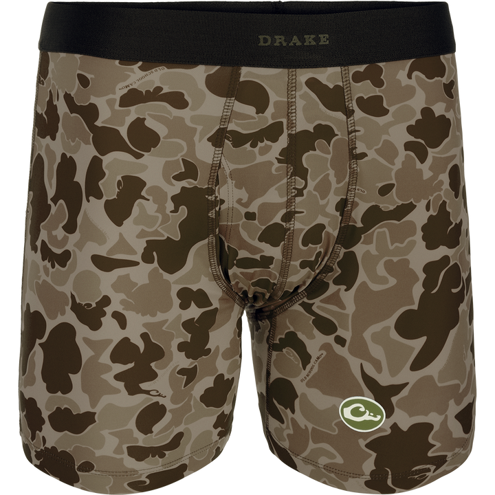 Commando Boxer Briefs by Drake- Old School Timber