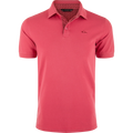 Drake pique logo polo shirt, shown in one of four available colors