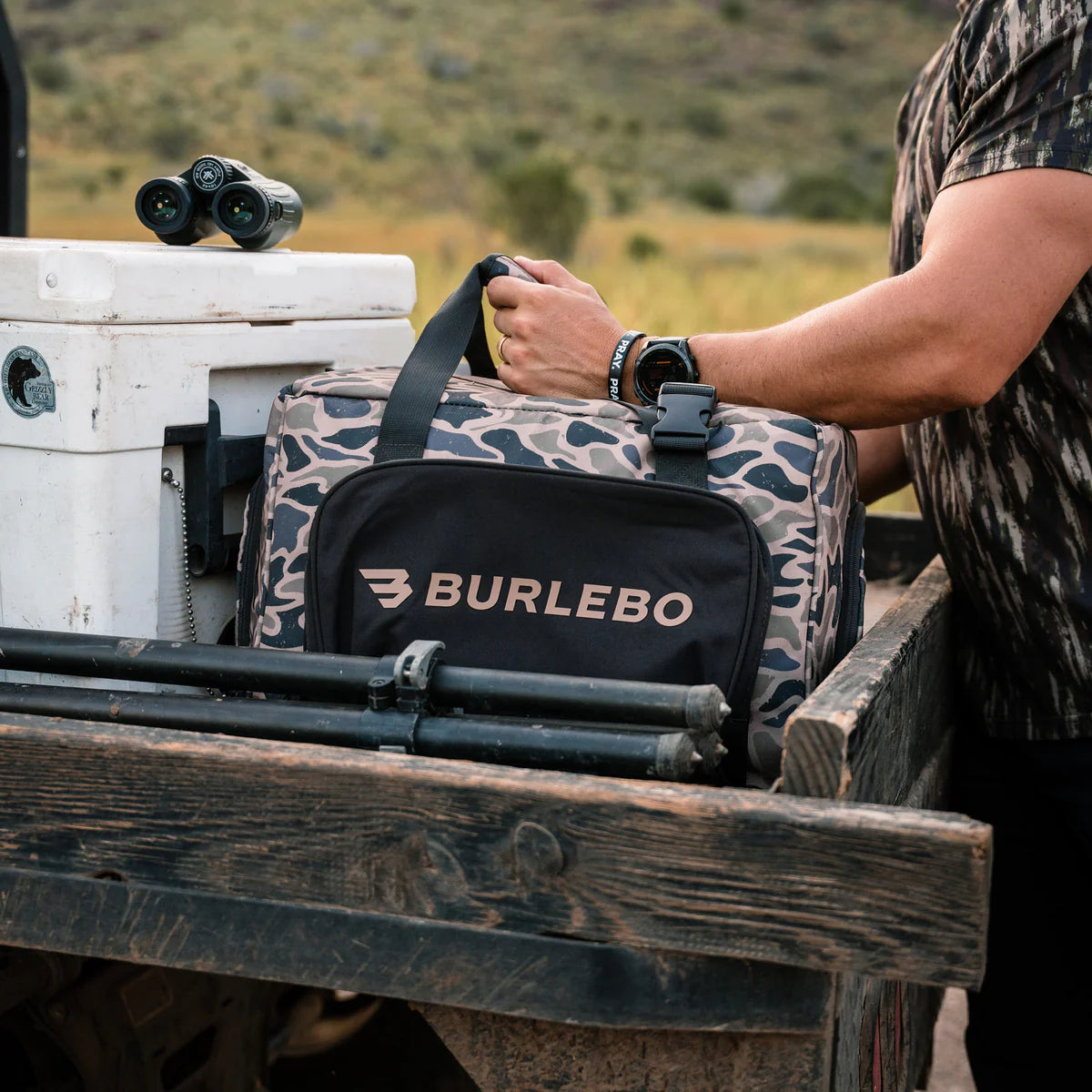 BURLEBO Gauge Camo Cooler Bag