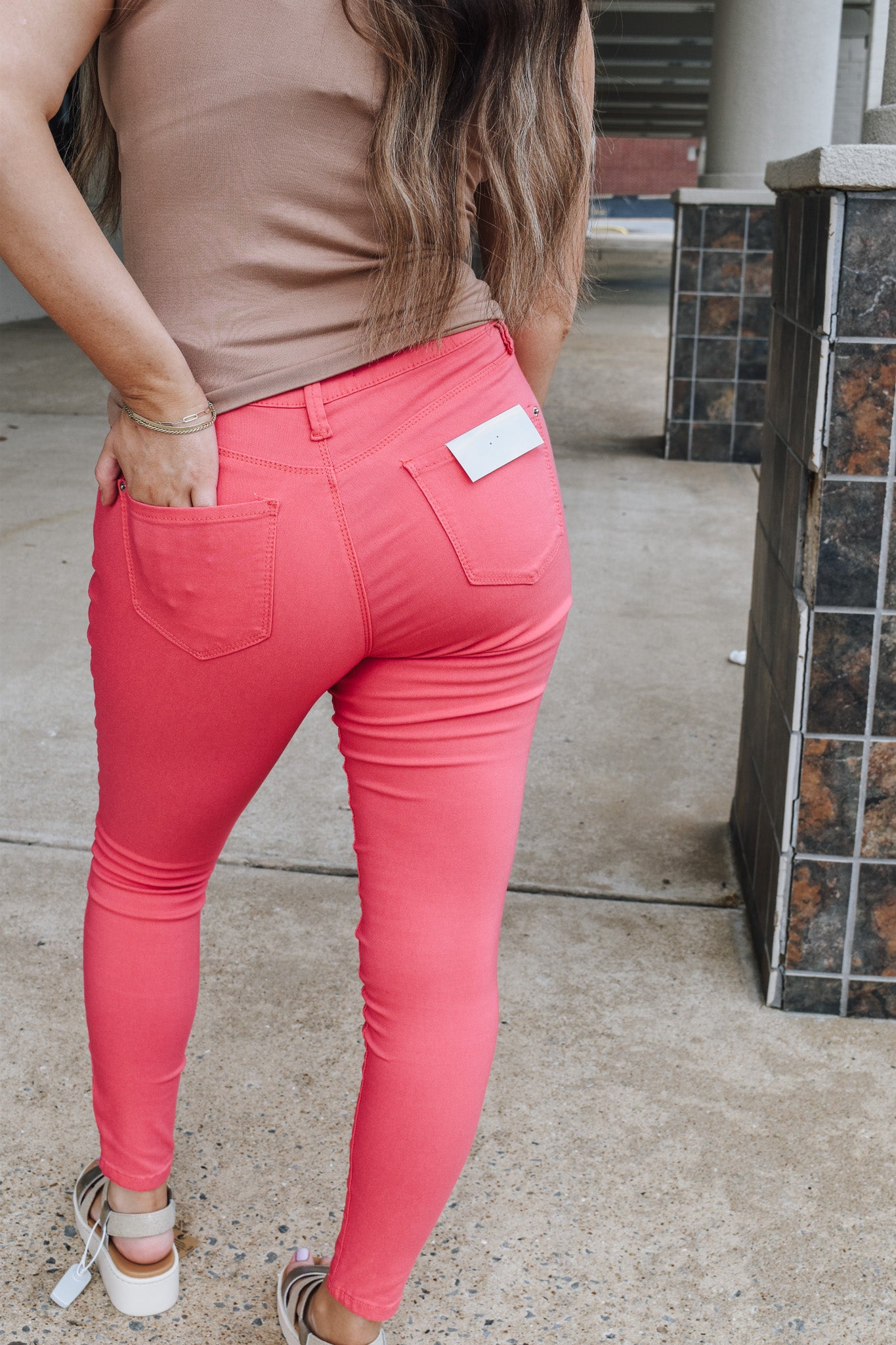 Falling In Style Hyperstrech Skinny Jeans -4 Colors