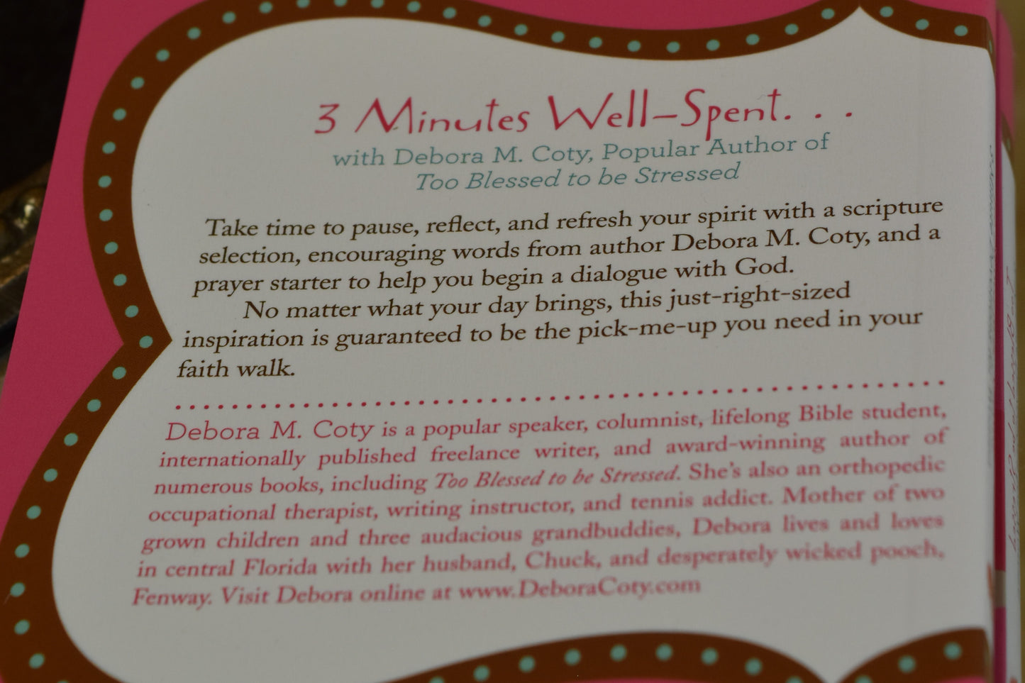 Too Blessed To Be Stressed Womens Devotional Book