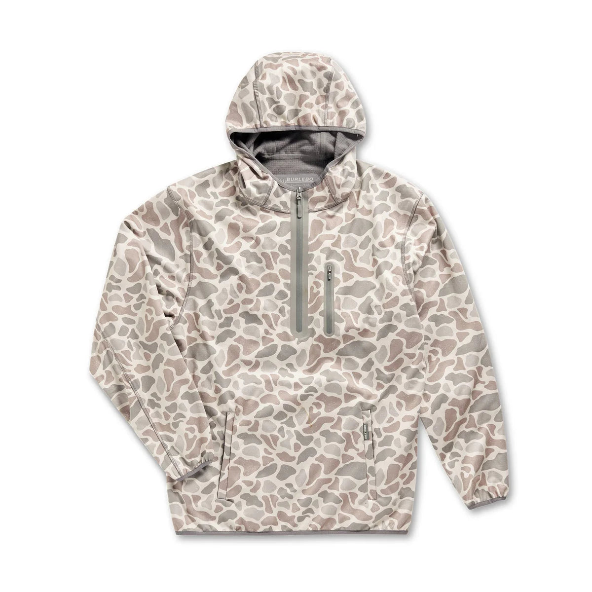 Burlebo Men's Duke Tech Classic Deer Camo Pullover