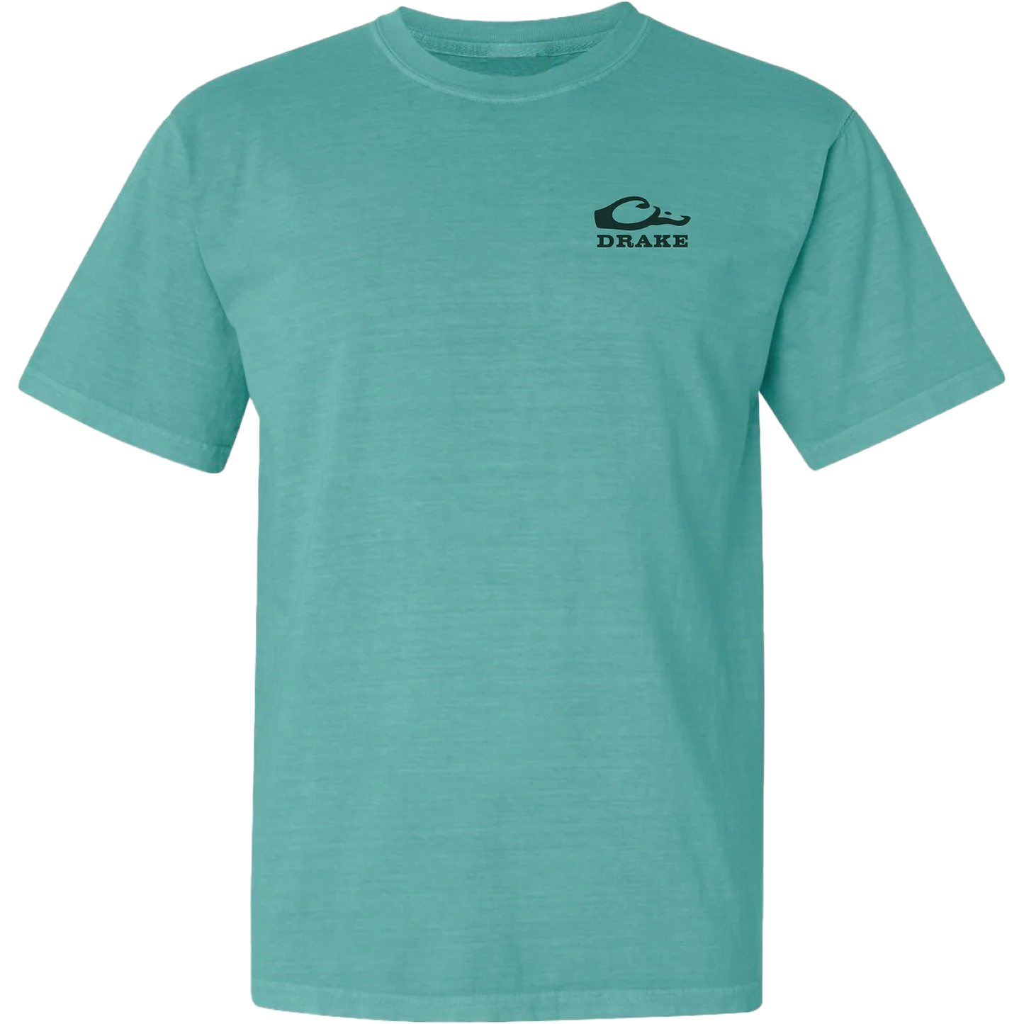 Drake Men's Seafoam Waterfowl Lab Tee