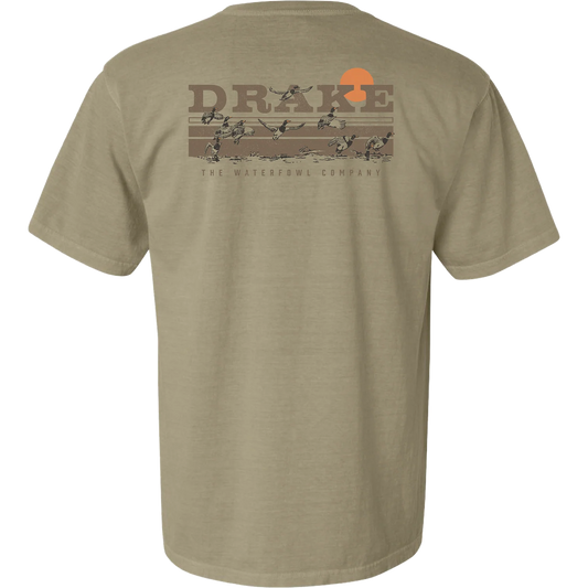 Drake Men's Khaki Take Flight Tee