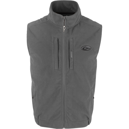 Drake MST Solid Windproof Layering Vest- Charcoal