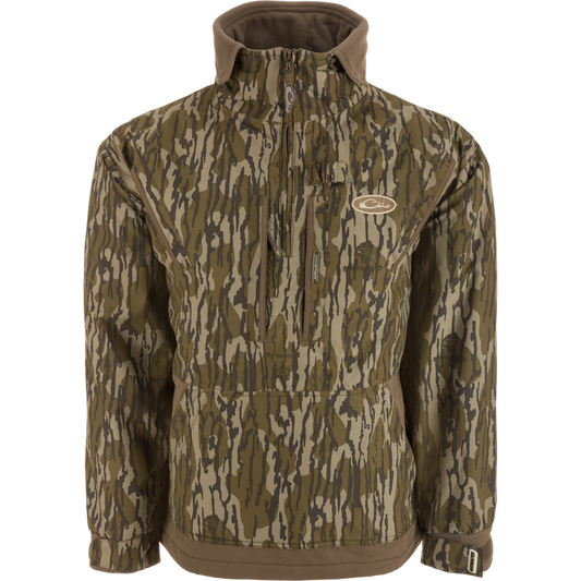 Drake Men's MST Waterproof Fleece-Lined Quarter Zip Jacket