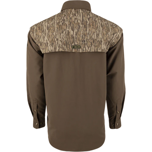 Men's Drake EST Camo Wingshooter's Long Sleeve Shirt
