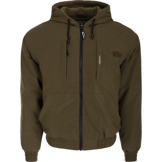 Drake Waterproof Full Zip Jacket with Hood