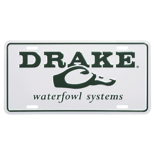 Drake White License Plate