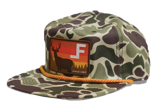 Lane Frost Deer Cap- Camo