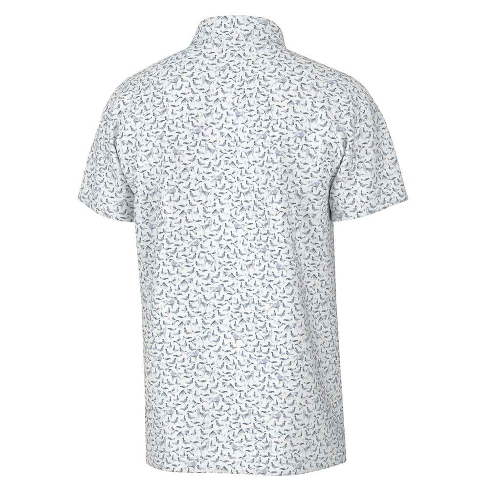 Local Boy Dirty Myrtle White Polo