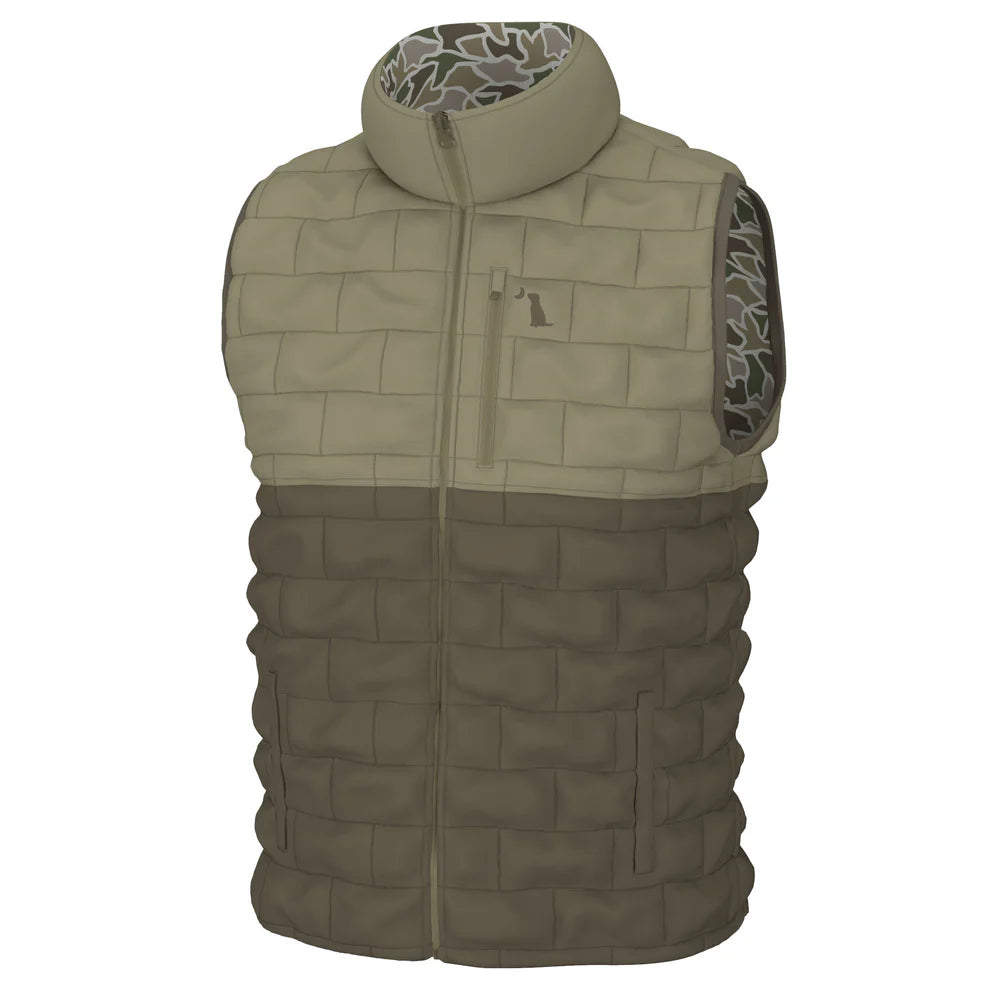 Local Boy Duck Down Reversible Vest -2 Colors