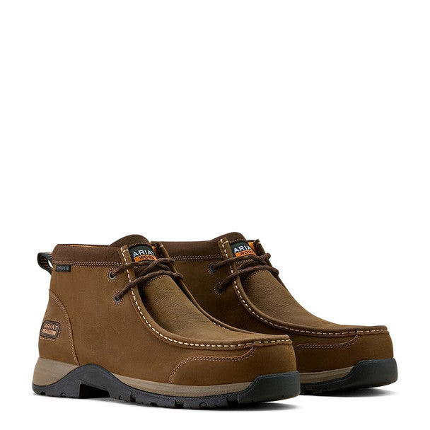Ariat Men's Edge Moc Dark Brown Work Boots