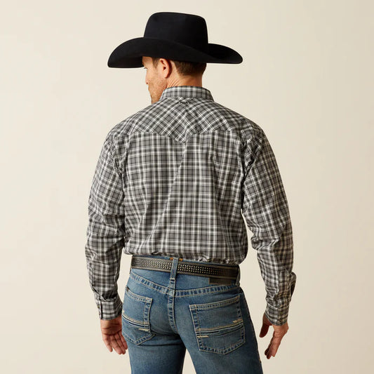 Ariat Men's Black Pro Wharton Snap Long Sleeve Shirt