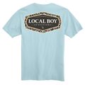Local Boy Youth Vintage Emblem Short Sleeve Tee | Chambray