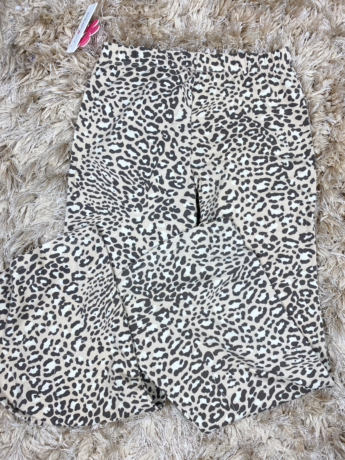 Youth Girls Leopard Flare Pants
