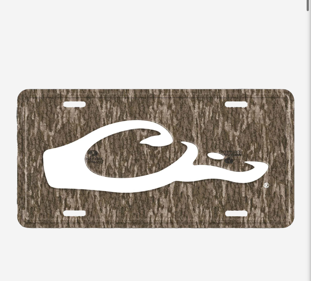 Drake Logo License Plate- 3 Colors