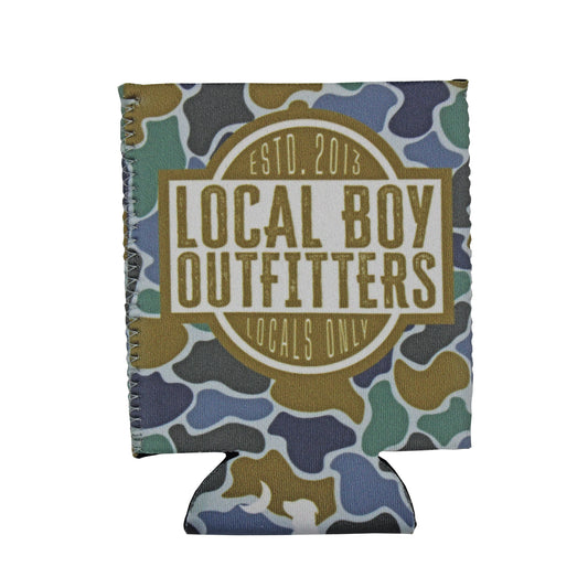 Local Boy Legacy Camo Patch Koozie