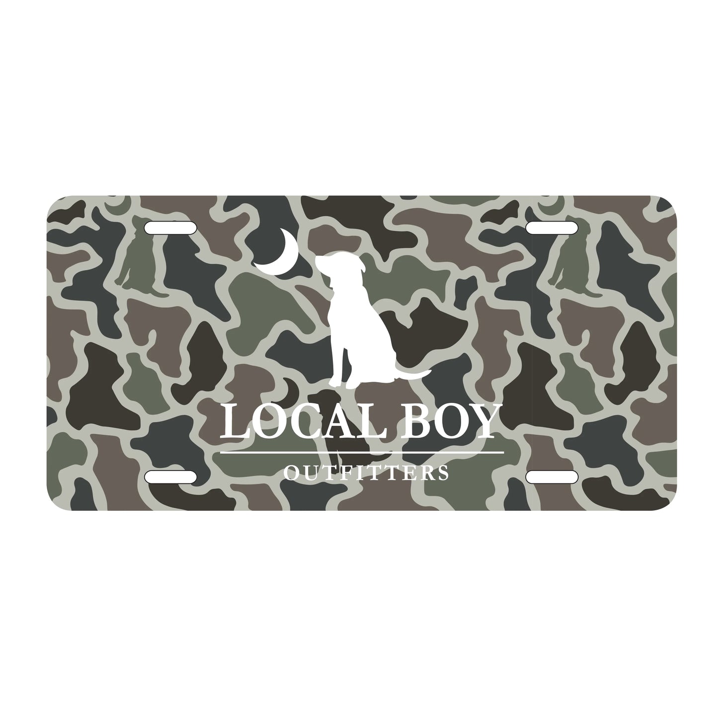 Local Boy License Plate - 3 Colors