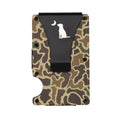Local Boy Old School Camo Front Pocket Card Holder Wallet