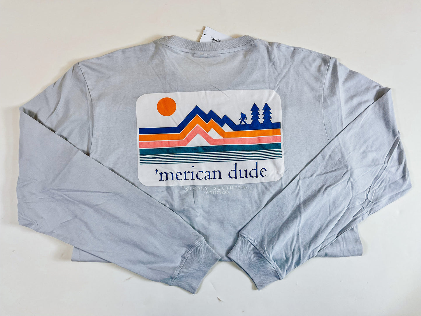 'American Dude Long Sleeve Tee