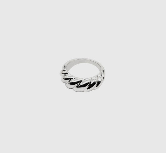 The Chunky Twisted RIng Silver