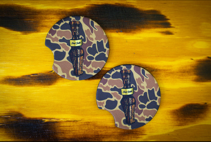 Duck Call Car Coasters