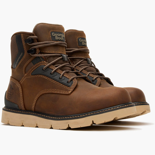 Georgia Boot Men's Carbon Flex Wedge Waterproof Work Boot