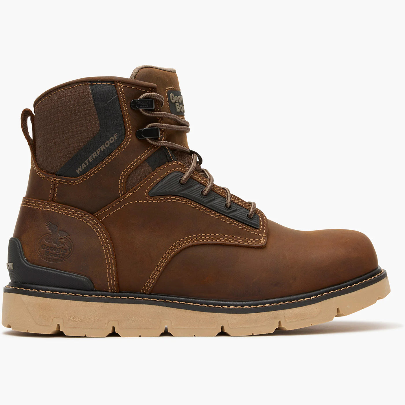 Georgia Boot Men's Carbon Flex Wedge Waterproof Work Boot