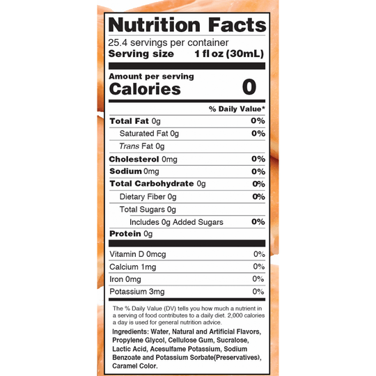 Glazed Donut Sugar Free Syrup