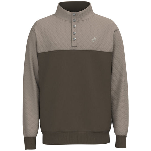 Hooey Men's Stevie Green Tan Pullover