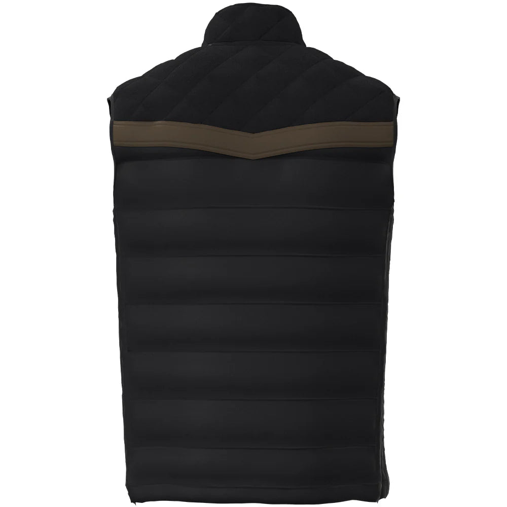 Hooey Men's Black Banff Puffer Vest