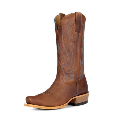 Horse Power Men's Tan Mad Cat Leather Western Boots