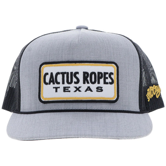 Hooey Men's Grey & Black Cactus Rope Hat