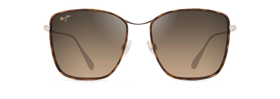 Maui Jim Tiger Lily Dark Tortoise with Gold Sunglass