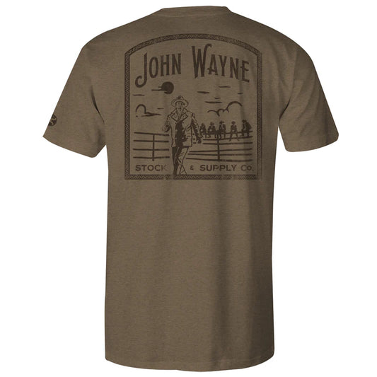 Hooey Men's John Wayne Light Brown T-Shirt