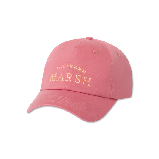Southern Marsh Vintage Collegiate Hat- Rhubarb