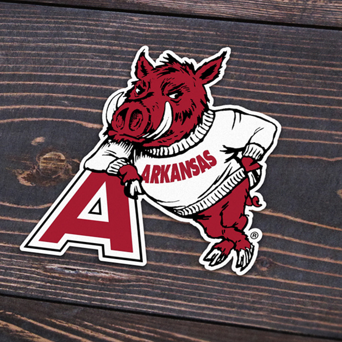 Hog Leaning on A Sticker – Dales Clothing Inc
