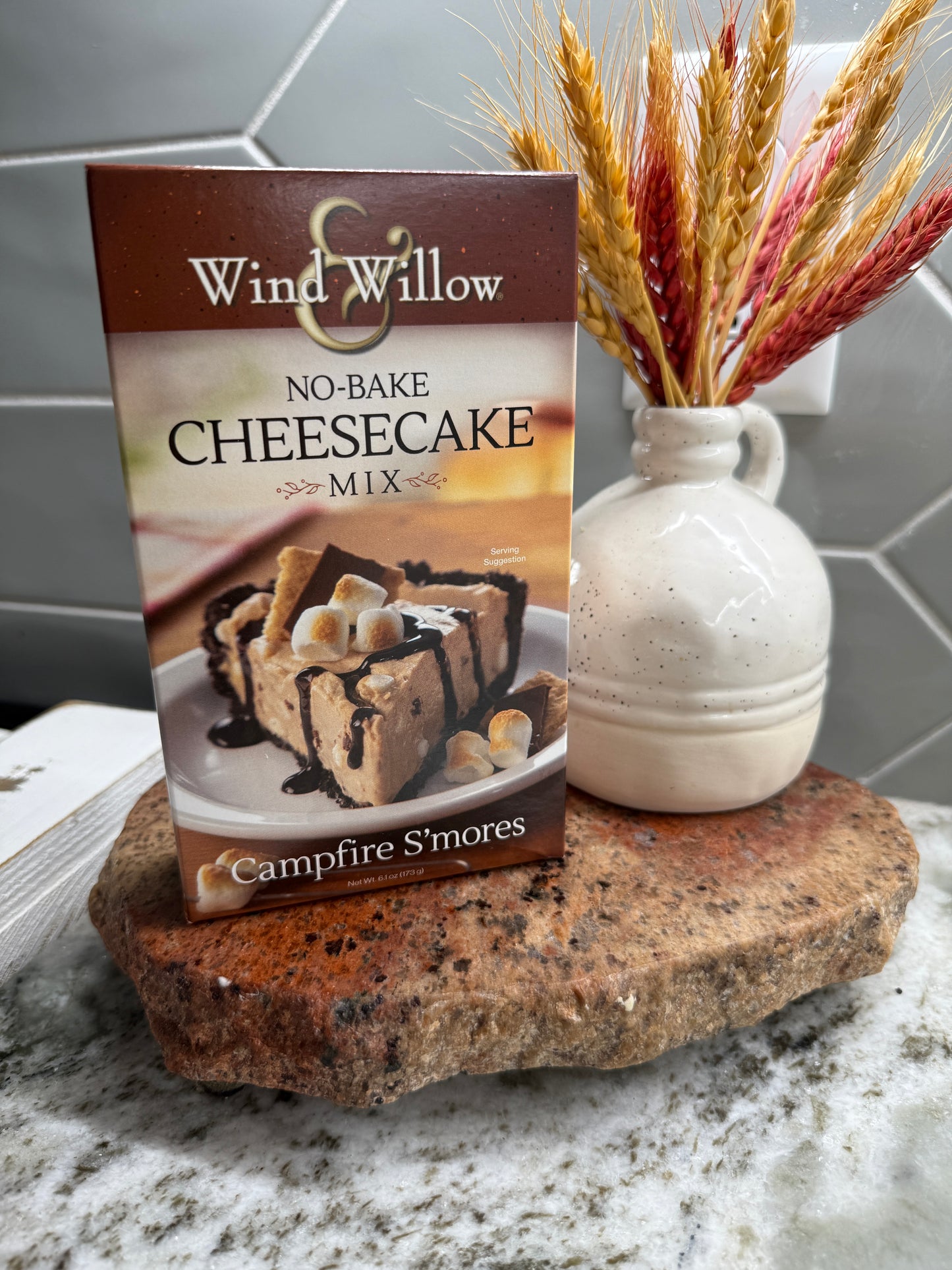 Campfire S'mores No-Bake Cheesecake Mix