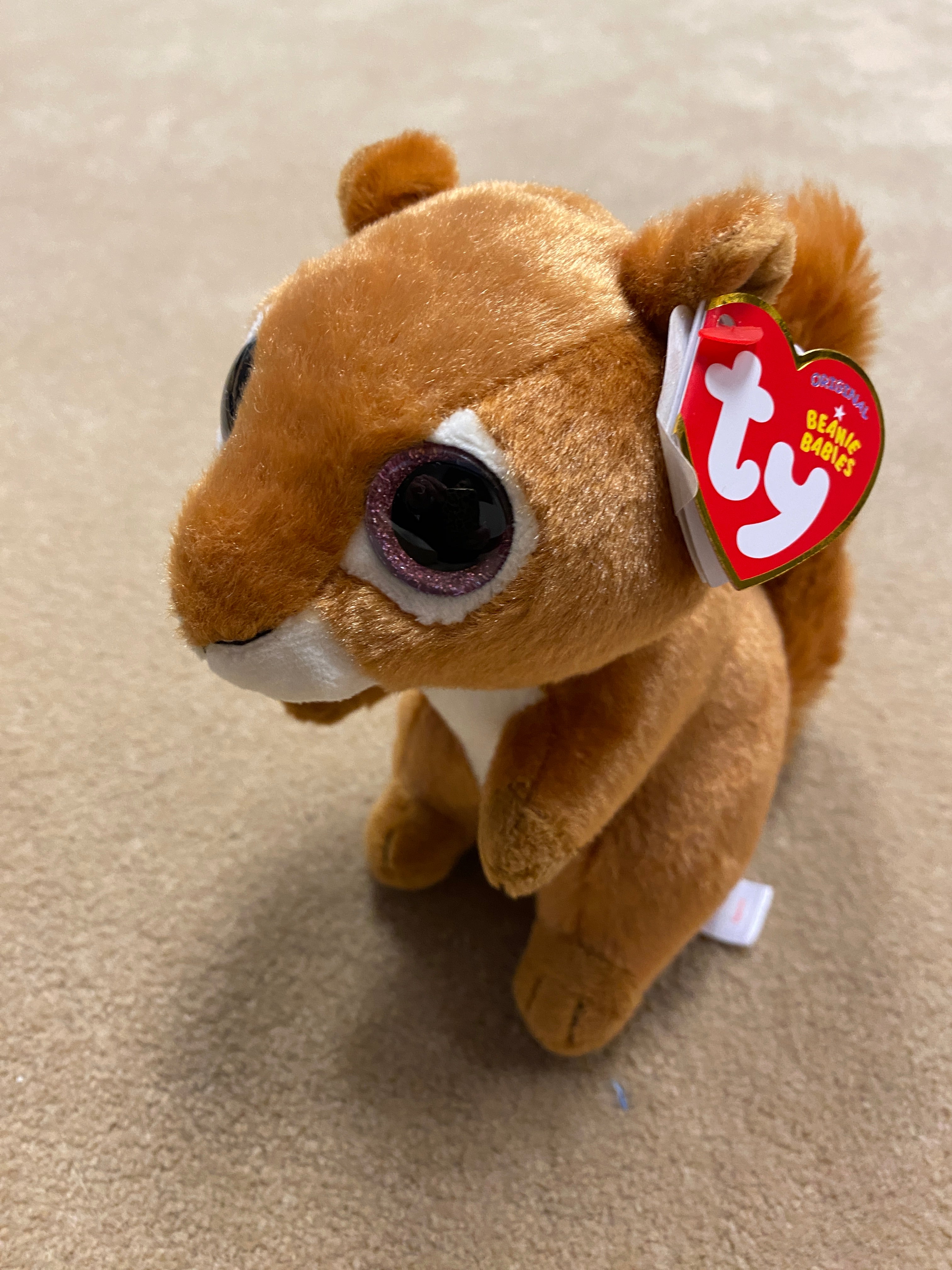 Squirrel cheap beanie baby