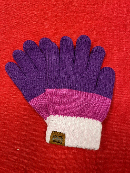 Britt's Knits Wonderland Collection Kid's Gloves- Pink
