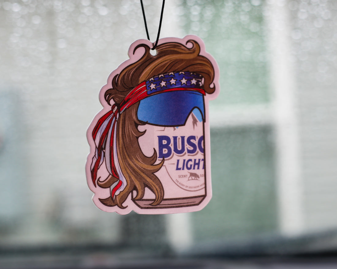 Mullet Buschhhh Air Freshener- Black Ice