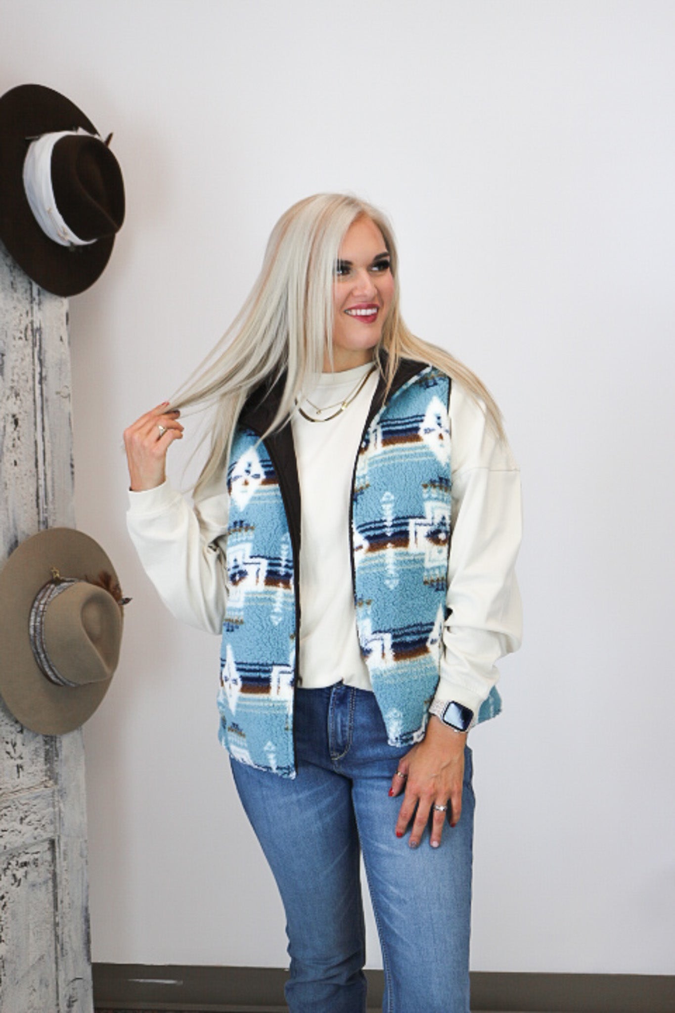 Women's Ariat Mole Dilon 2.0 Reversible Insulated Vest