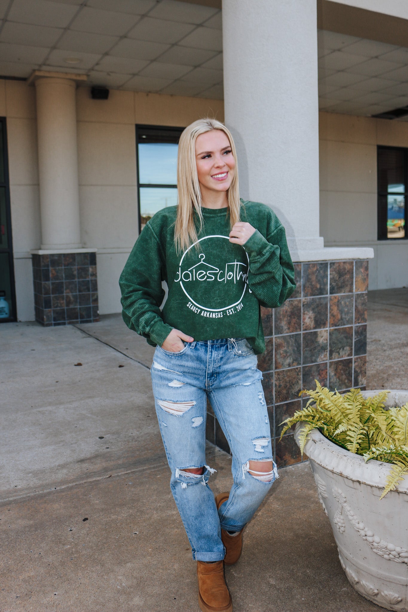 Comfy cord sweatshirt new arrivals