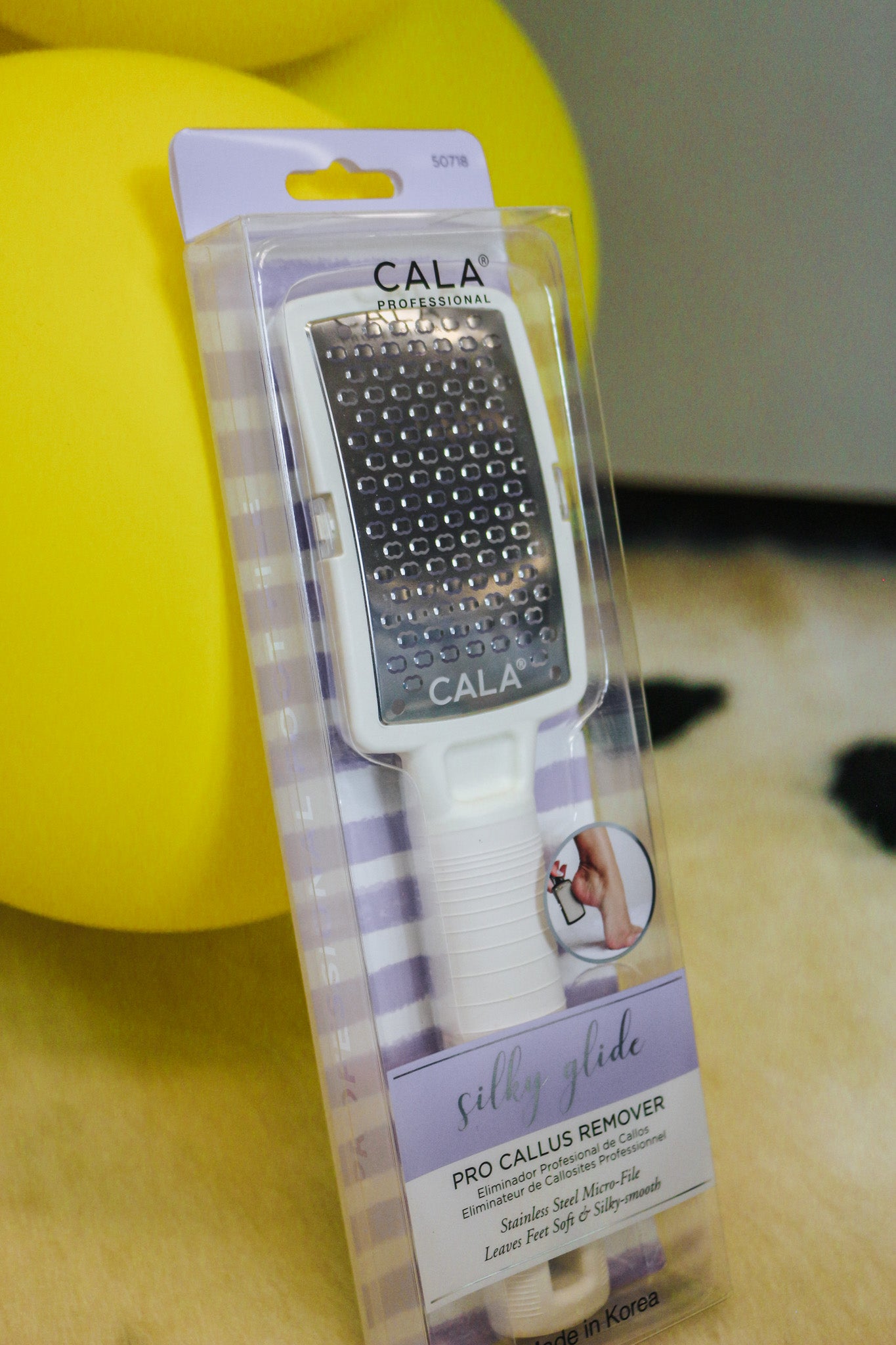 Cala Silky Glide Pro Callus Remover- Ivory