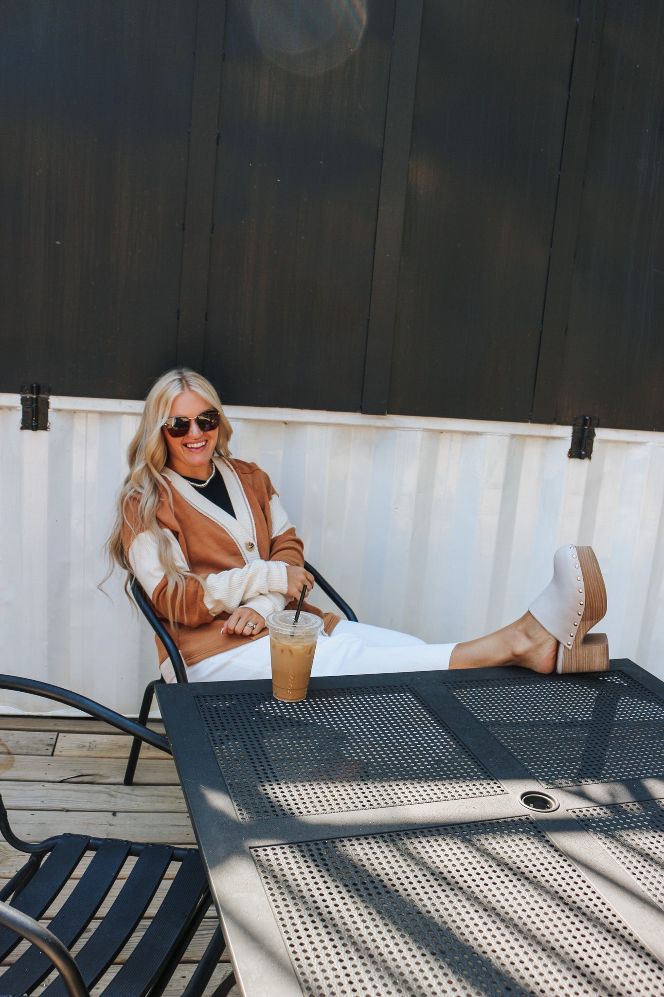 A Little Joy Cinnamon Brown Cardigan