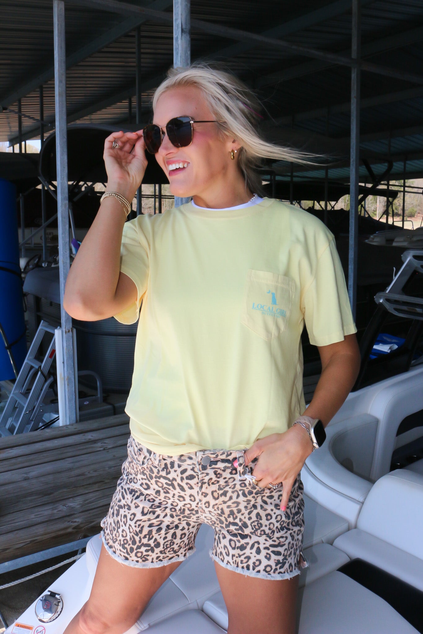 Dear John Gigi Leopard Safari Novelty Shorts – Dales Clothing Inc